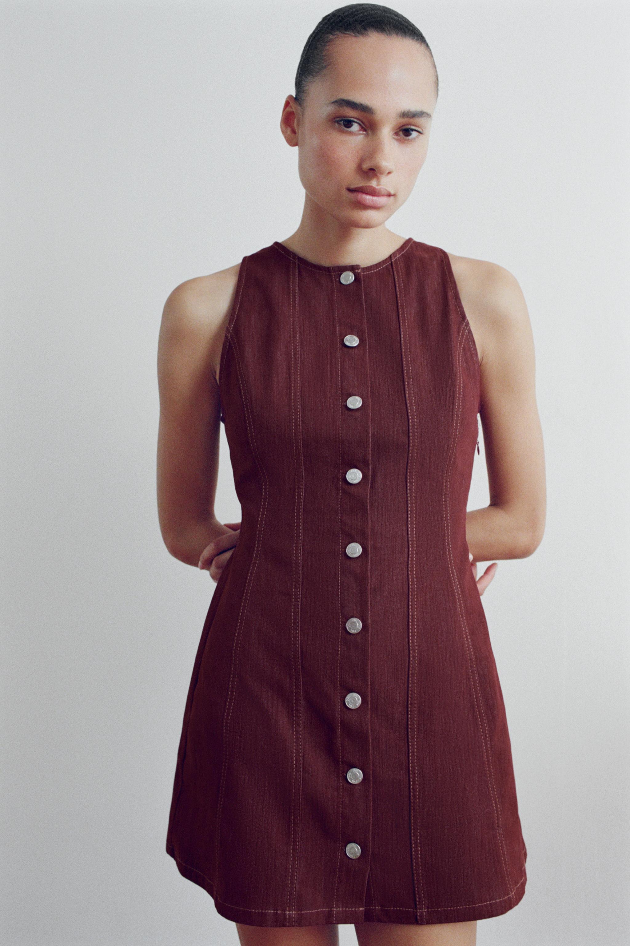 Z1975 MINI DENIM DRESS